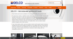 Desktop Screenshot of gelcocz.eu